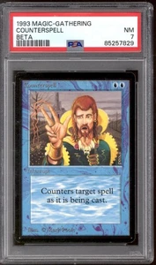 Magic MTG Beta Counterspell PSA 7 QUASI NUOVO QUASI NUOVO - Foto 1 di 2