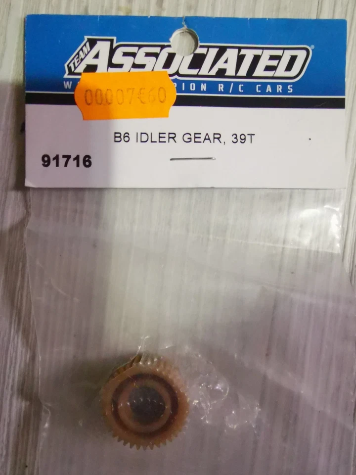 Team Associated B6 Laydown Idler Gear (39T) 91716 - Photo 1/1