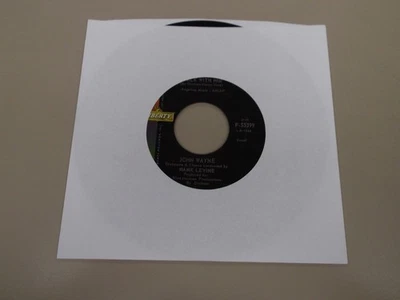 John Wayne - Walk With Him / I Have Faith - Liberty F-55399 - G+ - Image 1 of 4