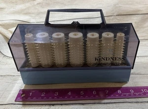 Vintage Hot Rollers Clairol Kindness Instant Hairsetter Clips Pageant Model 735 - Picture 1 of 4