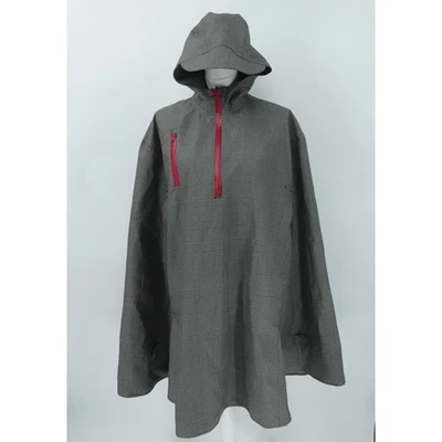 Cleverhood Urbanaut Rain Cape Houndstooth Reflective Unisex Bike Riding - Image 1 of 4