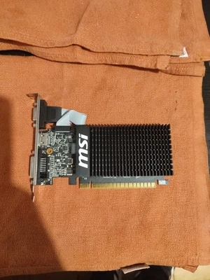 MSI NVIDIA GEFORCE GT 710 1GB GT 710 1GD3H LP - Immagine 1 di 4