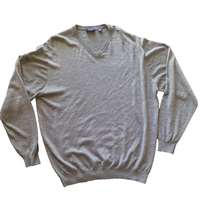 Cutter & Buck Men's Merino Wool Blend Sweater XXL V-neck  Boehringer Ingelhelm - Image 1 of 4