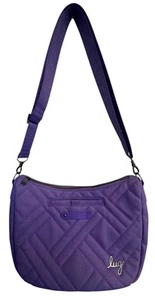 Nuovissima borsa a tracolla Lug Harmony Matte Luxe VL in viola ametista - Foto 1 di 6