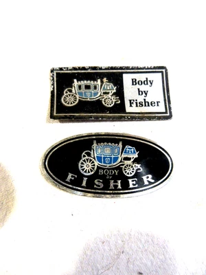 Etiquetas de alféizar corporal de 2 pescadores Foto 1 de 4