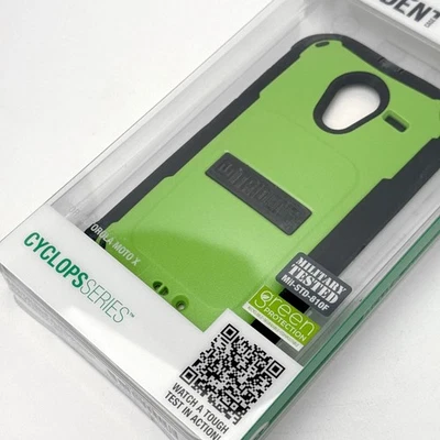 Зеленый двухслойный гибридный чехол Trident Cyclops для Motorola Moto X 1-го поколения - Изображение 1 из 4