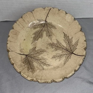 Nemadji Earth Pottery Forest Impressions Handmade Vintage - Picture 1 of 6