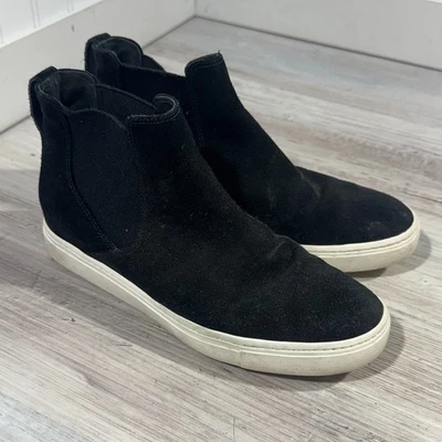 Vince Chelsea Pull On Black Suede Boots -Brand New Size 6.5 - Image 1 of 4