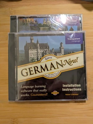 Transparent Language: Learn GERMAN Now! / NEW! SEALED! BONUS CD! - Image 1 of 4