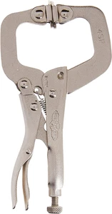 Tools VISE-GRIP Locking C-Clamp, Original, Swivel Pad Tip, 4-Inch (100Mm) (165) - Picture 1 of 10