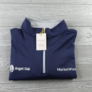 NEU Peter Millar 1/4-Reißverschluss Pullover PGA Tour Issue Crown Sport Kevin Kisner Medium - Bild 1 von 12