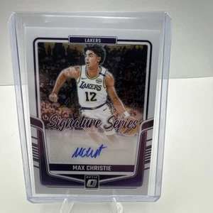 Óptica Panini Donruss 2024-25 - Serie Signature Max Christie, Max Christie #SS - Imagen 1 de 2