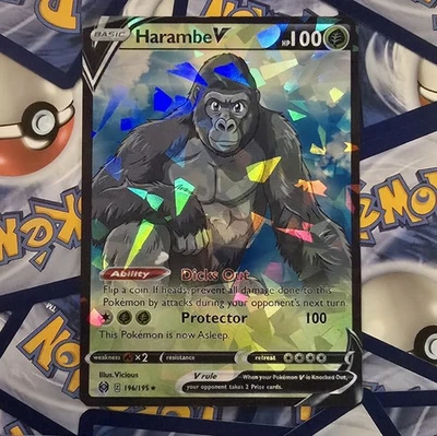 Tarjeta Pokémon Harambe Foto 1 de 4
