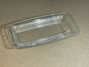 Pyrex 72-B Klarglas Stick Butterdose Boden nur Ersatzteil (994) - Bild 1 von 2