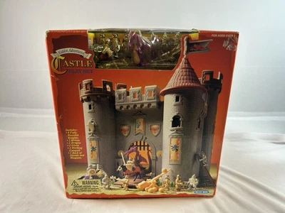 RARE NEW Blue Box Hidden Adventures Castle Play Set 1990s Sealed Box - Image 1 of 4