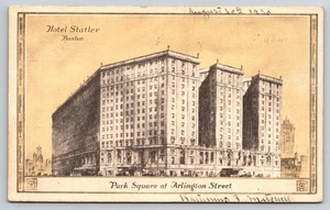 Postal de Hotel Statler, Boston Massachusetts 1930 - Imagen 1 de 2