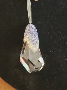 Original Swarovski Collier 1133675 Doppelkette mit großem Anhänger, Nera Rarität - Bild 1 von 11