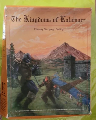 The Kingdomes of Kalamar Fantasy Campaign Setting 1994 Kenzer & Co. Foto 1 de 4