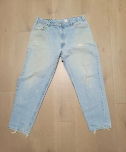 Vintage Levi Herren 560 Loose Fit Tapered Leg Jeans Light Wash Größe 40x32 - Bild 1 von 4