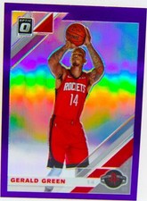 Gerald Green 2019-20 Optic Purple Prizm Refractor Card #88 Houston Rockets NBA