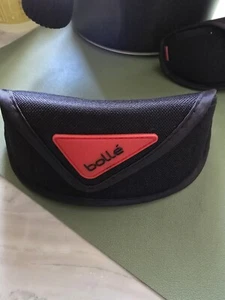 Bolle' Sunglass Case Black Red Logo Hook and Loop Closure CASE ONLY - Picture 1 of 5