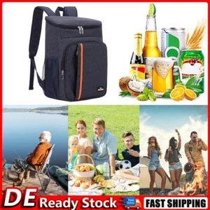 Thermo-Rucksack, wasserdicht, Picknick-Kühlschrank, Kühltaschen (Marineblau) DE - Bild 1 von 7