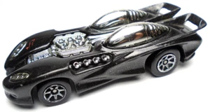 1994 HOT WHEELS SPLITTIN IMAGE BLACK 1:64 DIECAST 2 7/8" CAR WITH CHROME - Bild 1 von 6