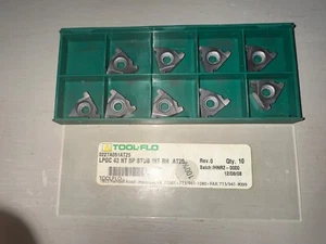 HERRAMIENTA INSERTOS DE CARBURO FLO CANTIDAD 9 LPGC 43 NT 5P STUB INT RH AT25 - Imagen 1 de 1