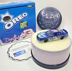 1:64-2002 Dale Earnhardt Jr #3 OREO Cookie Novelty Tin Ad Vintage NASCAR Racecar - Picture 1 of 13