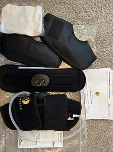 New Cryo Pneumatic Knee Splint 2 Ice Packs With Pump Therapy Knee Recovery - Picture 1 of 7
