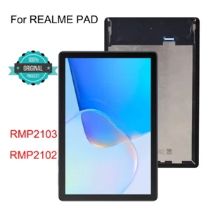 For OPPO Realme Pad 10.4“ 2021 RMP2102 Display LCD Touch Screen Digitizer Black - Picture 1 of 2