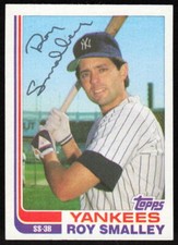 1982 Topps Traded  #107T Roy Smalley