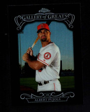 2015 Topps Chrome Gallery of Greats Albert Pujols #GGR06 St. Louis Cardinals MVP
