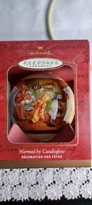 Hallmark Keepsake Christmas 2000 Ornament Warmed By Candleglow In Box Santa - Picture 1 of 15