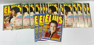 Posten 19 seltene Vintage französische Fleur Bleue Elvis Presley ausklappbare Poster #6 und #9 - Bild 1 von 16