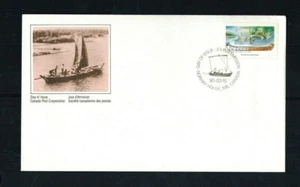 FDC-1689**Canada 1990**39c Small Craft Boats FDC**Cachet - Picture 1 of 2