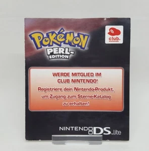 Nintendo DS Pokémon Perl Edition - Club Nintendo VIP  - Bild 1 von 7