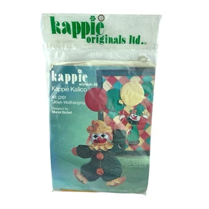 Kappie Originals Kalico Patchwork Clown Balloon Wall Hanging Kit Q191 by Bickel - Picture 1 of 8