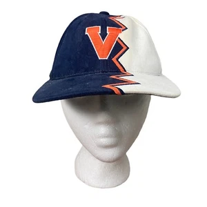 Vintage UVA Hat University of Virginia Cavaliers Sharktooth Strapback Cap RARE - Picture 1 of 7