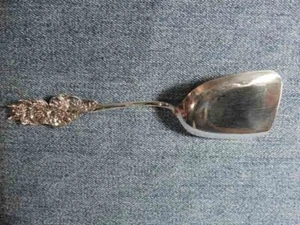Cuchara BonBon Bon de Plata Esterlina De Colección Usada Caña Rosa y Barton - Imagen 1 de 3