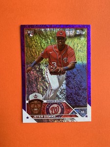 Jeter Downs 2023 Topps Update Purple Foil RC /799 #US145