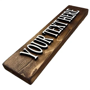 Insegna in Legno Personalizzata - Foto 1 di 12