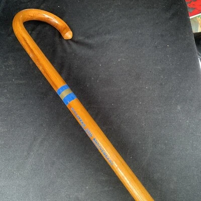 VTG  36” WOOD CANE GOODYEAR TIRES 50th ANNIVERSARY HOMECOMING Akron, Ohio 1953 - Image 1 of 4