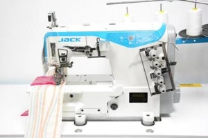 Jack W4 Coverstitch Hem Direct Drive Top & Bottom Industrial Sewing Machine - Picture 1 of 4