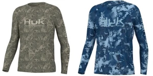 Camisa HUK Pursuit Fin Flats LS H7120080 - ¡ELIGE TU COLOR Y TALLA! - Imagen 1 de 6