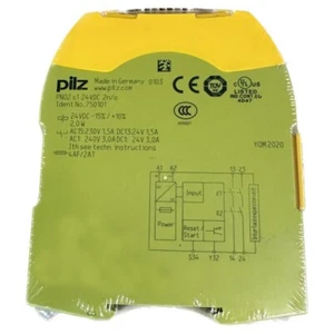 750101 1 pieza nuevo sellado PILZ 750101 PNOZ s1 24VDC 2 sin/sin relé de seguridad 750101 - Imagen 1 de 4