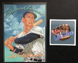 Dick Perez 2023 Diamond King Immortals Ted Williams /499