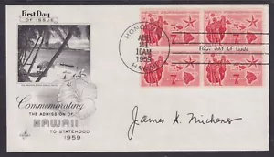 James A. Michener, author, Pulitzer Prize & Presidential Medal of Freedom winner - Picture 1 of 1