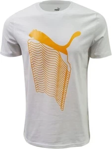 Herren Sportshirt Puma ESS Sports Graphic Logo Freizeit Tee grau sportlich, XL - Bild 1 von 3