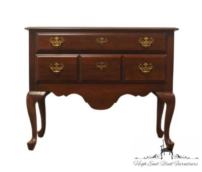 KINCAID FURNITURE Solid Cherry Traditional Style 38" Lowboy Chest - Image 1 of 4